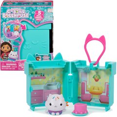 Tickly mini box room Gabby's Dollhouse 5 tükki Cakey Cat hind ja info | Tüdrukute mänguasjad | kaup24.ee