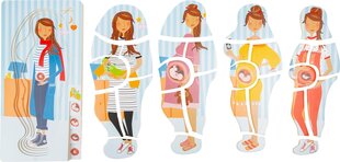Hariduslik puidust puzzle Small Foot Rasedus raseduse staadiumid hind ja info | Pusled | kaup24.ee