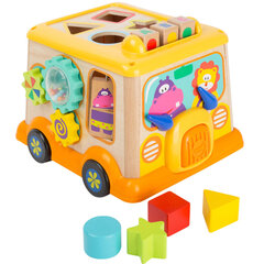 Puidust koolibuss Small Foot õppemänguasja hind ja info | Imikute mänguasjad | kaup24.ee