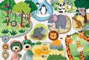 Puzzle Trefl 15 tükki Bobcats in the Zoo hind ja info | Pusled | kaup24.ee