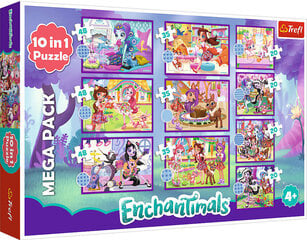 Puzzle komplekt 10in1 Trefl Enchantimals 329 tükki hind ja info | Trefl Lapsed ja imikud | kaup24.ee