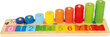 Loendav puidust õppemänguasja Small Foot värvilised rõngad, numbrid hind ja info | Arendavad mänguasjad | kaup24.ee