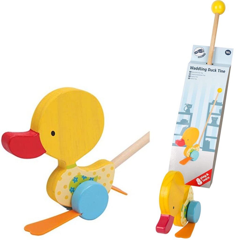 Puidust tõukepart Tina Small Foot цена и информация | Imikute mänguasjad | kaup24.ee