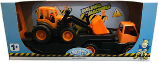 Komplekt Muruauto ja buldooser Mochtoys Orange hind ja info | Poiste mänguasjad | kaup24.ee