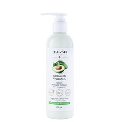 Parandav mask avokaadoga kuivadele ja kahjustatud juustele T-Lab Organic Avocado Intense Repair Mask, 250ml цена и информация | Маски, масла, сыворотки | kaup24.ee