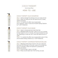 Juuksehoolduskomplekt T-Lab Professional Coco Therapy: šampoon, 300 ml + mask, 300 ml + seerum, 150 ml цена и информация | Средства для укрепления волос | kaup24.ee