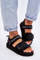 Naiste sandaalid Big Star LL274784 must hind ja info | Naiste sandaalid | kaup24.ee