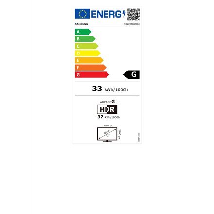 Samsung LS32CM703UUXDU цена и информация | Monitorid | kaup24.ee