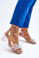 Moodsad hõbedase arielaga läbipaistvad sandaalid hind ja info | Naiste sandaalid | kaup24.ee