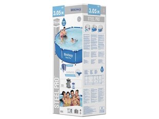 Raamiga aiabassein Bestway 305 x 76 cm, 56679 цена и информация | Бассейны | kaup24.ee