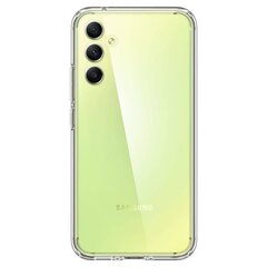 Fusion Ultra Back Case 1 mm Прочный Силиконовый чехол для Samsung S921 Galaxy S24 Прозрачный цена и информация | Чехлы для телефонов | kaup24.ee