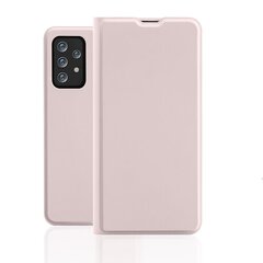 Fusion Smart Soft case книжка чехол для Samsung A536 Galaxy A53 5G светло-розовый цена и информация | Чехлы для телефонов | kaup24.ee