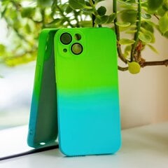 Fusion Neogradient case 3 силиконовый чехол для Xiaomi Redmi Note 12 Pro 5G зеленый голубой цена и информация | Чехлы для телефонов | kaup24.ee