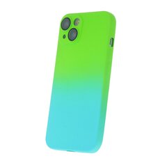 Fusion Neogradient case 3 силиконовый чехол для Xiaomi Redmi Note 12 Pro 5G зеленый голубой цена и информация | Чехлы для телефонов | kaup24.ee