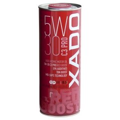 Xado Atomic Oil масло моторное 5W-30 C3 PRO Red Boost, 1л цена и информация | Моторные масла | kaup24.ee