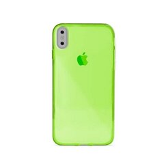 Puro Nude 0.3 iPhone X fluo zielony |fluo green X|Xs IPCX03NUDEGRN цена и информация | Чехлы для телефонов | kaup24.ee