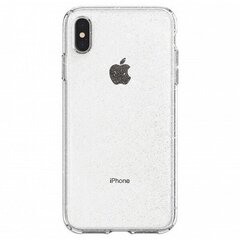 Spigen Liquid Crystal Glitter iPhone Xs Max crystal quartz 065CS25123 цена и информация | Чехлы для телефонов | kaup24.ee