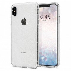 Spigen Liquid Crystal Glitter iPhone Xs Max crystal quartz 065CS25123 цена и информация | Чехлы для телефонов | kaup24.ee