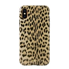 Puro Glam Leopard Cover iPhone Xs Max czarny|black Limited Edition IPCX65LEO1BLK цена и информация | Puro Мобильные телефоны, Фото и Видео | kaup24.ee