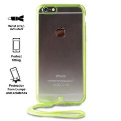 Puro Clear Cover Easy Photo iPhone 6|6S limonka+ smycz IPC647CLEARWLGRN цена и информация | Чехлы для телефонов | kaup24.ee