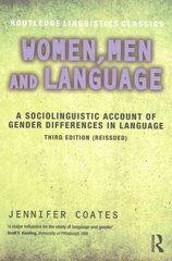 Women, Men and Language: A Sociolinguistic Account of Gender Differences in Language 3rd edition hind ja info | Võõrkeele õppematerjalid | kaup24.ee