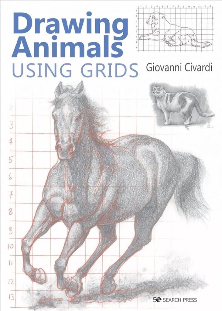 Drawing Animals Using Grids hind ja info | Tervislik eluviis ja toitumine | kaup24.ee