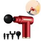 Massage Gun 1504046RD цена и информация | Massaažiseadmed | kaup24.ee