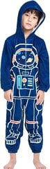 Детский костюм астронавта Ikali, синий цена и информация | Карнавальные костюмы | kaup24.ee
