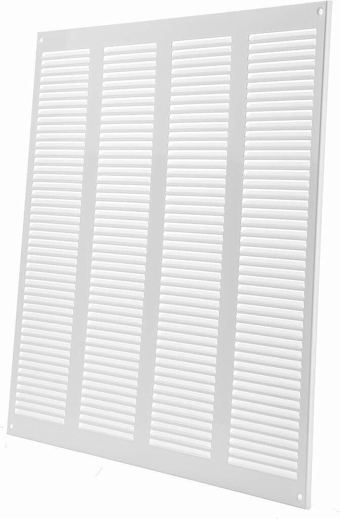 Ventilatsioonivõre koos putukavõrguga Repa, 40 x 40 cm, valge цена и информация | Vannitoa ventilaatorid | kaup24.ee