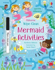 Wipe-Clean Mermaid Activities hind ja info | Väikelaste raamatud | kaup24.ee