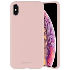 Mercury Silicone Samsung A20s A207 różowo-piaskowy|pink sand цена и информация | Чехлы для телефонов | kaup24.ee