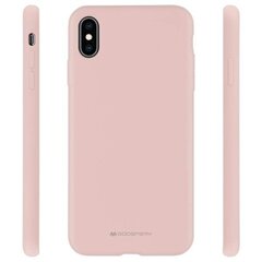 Mercury Silicone Samsung A20s A207 różowo-piaskowy|pink sand цена и информация | Чехлы для телефонов | kaup24.ee