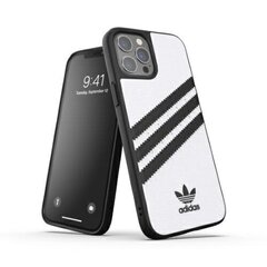 Adidas OR Moulded Case PU iPhone 12 Pro Max biało-czarny|white-black 42239 цена и информация | Чехлы для телефонов | kaup24.ee