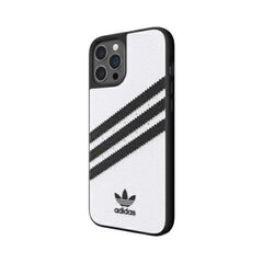 Adidas OR Moulded Case PU iPhone 12 Pro Max biało-czarny|white-black 42239 цена и информация | Чехлы для телефонов | kaup24.ee