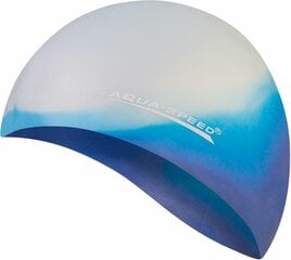 Ujumismüts Aqua Speed Bunt, tumesinine/valge hind ja info | Ujumismütsid | kaup24.ee