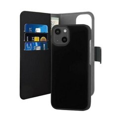 Puro Wallet Detachable iPhone 13 Mini 5,4" 2w1 czarne|black IPC1354BOOKC3BLK цена и информация | Чехлы для телефонов | kaup24.ee