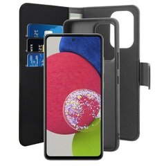 Puro Wallet Detachable Samsung A53 A536 2w1 czarne|black SGA53BOOKC3BLK цена и информация | Чехлы для телефонов | kaup24.ee