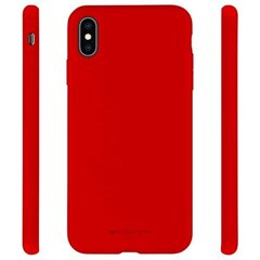 Telefoniümbris Mercury Silicone Case Apple iPhone 14 Plus punane hind ja info | Telefoni kaaned, ümbrised | kaup24.ee