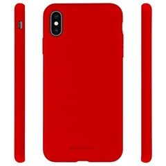 Mercury Silicone iPhone 14 Pro Max 6,7" czerwony|red цена и информация | Чехлы для телефонов | kaup24.ee