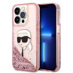 Karl Lagerfeld KLHCS23SSNIKBCP S23 S911 hardcase różowy|pink Silicone Ikonik цена и информация | Чехлы для телефонов | kaup24.ee