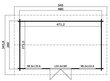 Aiamaja Pembro53, 12,78m2, hall hind ja info | Kuurid ja aiamajad | kaup24.ee