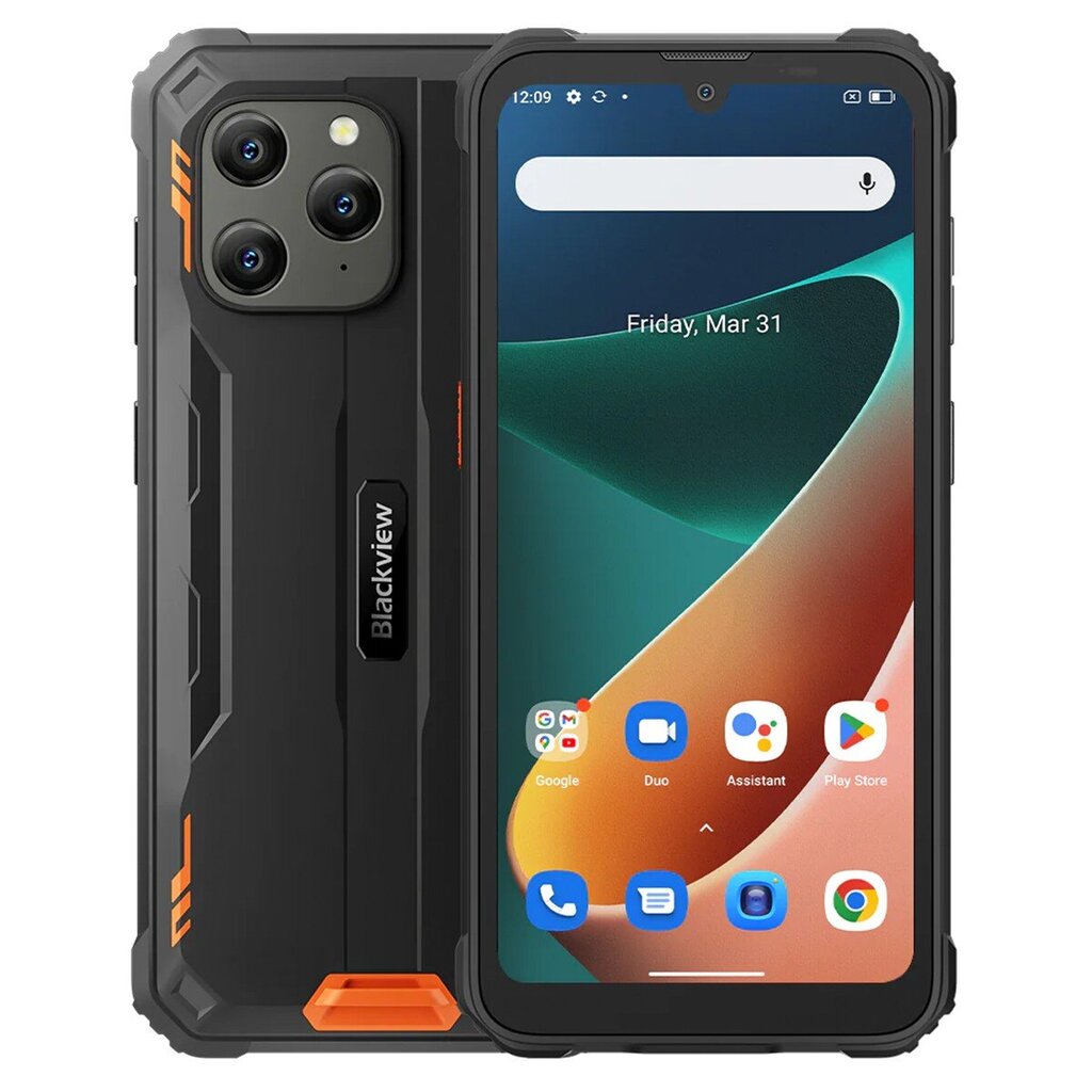 Blackview BV5300 Pro 4/64GB Orange/Black hind ja info | Telefonid | kaup24.ee