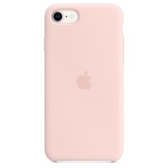 Apple Silicone case for iPhone SE - chalk roosa цена и информация | Чехлы для телефонов | kaup24.ee