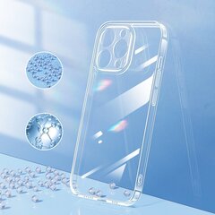 Прочный силиконовый чехол Fusion Precise Case 2 мм для Apple iPhone 14 Pro Max, прозрачный цена и информация | Чехлы для телефонов | kaup24.ee
