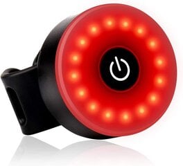 Аккумуляторный задний фонарь для велосипеда Daffodil, красный цена и информация | Велосипедные фонари, отражатели | kaup24.ee