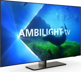 TV Set PHILIPS 48'' OLED/Smart 3840x2160 Wireless LAN Bluetooth Google TV Metallic цена и информация | Телевизоры | kaup24.ee