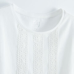 Блузка Cool Club для девочки CCG2720117, белый цвет цена и информация | Рубашки для девочек | kaup24.ee