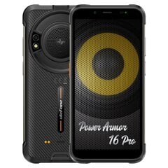 Ulefone Power Armor 16 Pro 4/64GB Black UF-PA16P/BK цена и информация | Мобильные телефоны | kaup24.ee