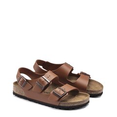 Plätud meestele Birkenstock, pruun цена и информация | Мужские шлепанцы, босоножки | kaup24.ee