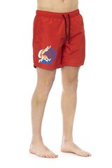 Meeste ujumispüksid Bikkembergs Beachwear, punane hind ja info | Ujumispüksid, shortsid | kaup24.ee